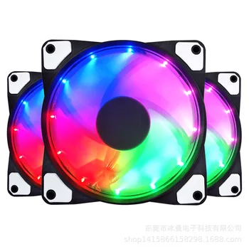 SNOWMAN PWM 4 Pin 120mm Computer Case Fan Silent 12CM Fan CPU Cooling RGB Quiet PC Cooler Fan Case Fans 12V DC Adjust Fan Speed
SNOWMAN PWM 4 Pin 120mm Computer Case Fan Silent 12CM Fan CPU Cooling RGB Quiet PC Cooler Fan Case Fans 12V DC Adjust Fan Speed