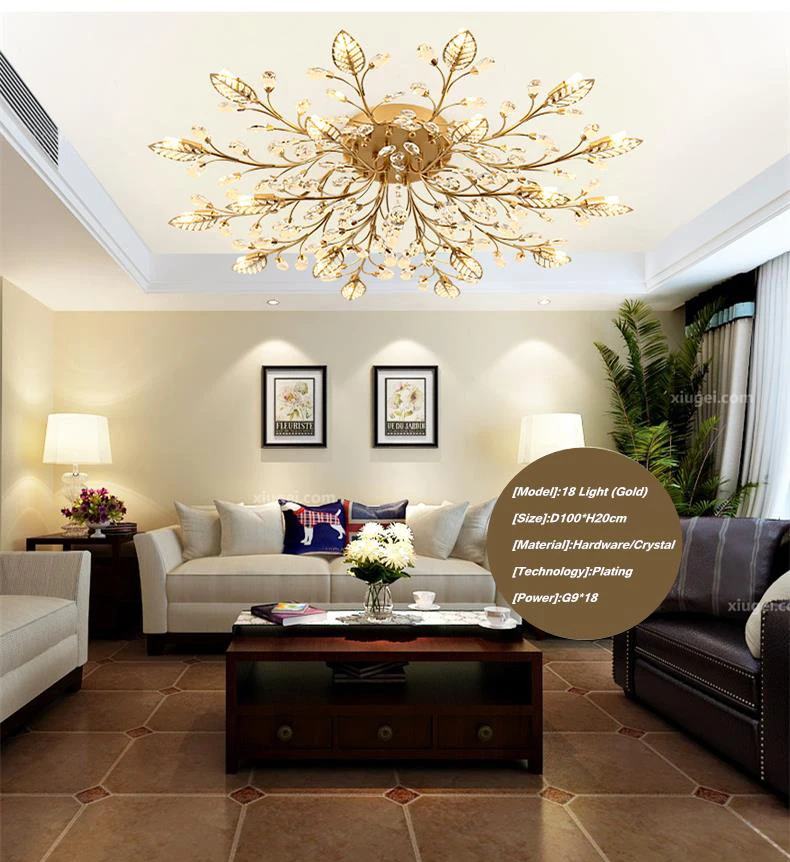 TRAZOS New Led Ceiling Lights Gold Lamp For Bedroom Living room Lighting lustre de plafond Lustre Modern Ceiling lamp AC110-240V TRAZOS New Led Ceiling Lights Gold Lamp For Bedroom Living room Lighting lustre de plafond Lustre Modern Ceiling lamp AC110-240V
