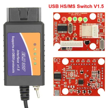 USB ELM327 PIC18F25K80 HS MS Can Swith ELM 327 V1.5 25K80 Code Reader For Foccus OBD2 Car Diagnostic Scanner Hardware 1.5
USB ELM327 PIC18F25K80 HS MS Can Swith ELM 327 V1.5 25K80 Code Reader For Foccus OBD2 Car Diagnostic Scanner Hardware 1.5
