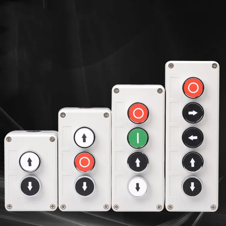 Start stop button switch control box industrial identification symbol self reset circular emergency stop elevator
Start stop button switch control box industrial identification symbol self reset circular emergency stop elevator
