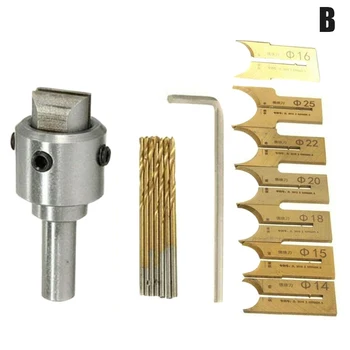 10PCS/16PCS/24PCS Beads Drill Bit Wooden Bead Maker Milling Cutter Set Woodworking Tool Kit --M25
10PCS/16PCS/24PCS Beads Drill Bit Wooden Bead Maker Milling Cutter Set Woodworking Tool Kit --M25