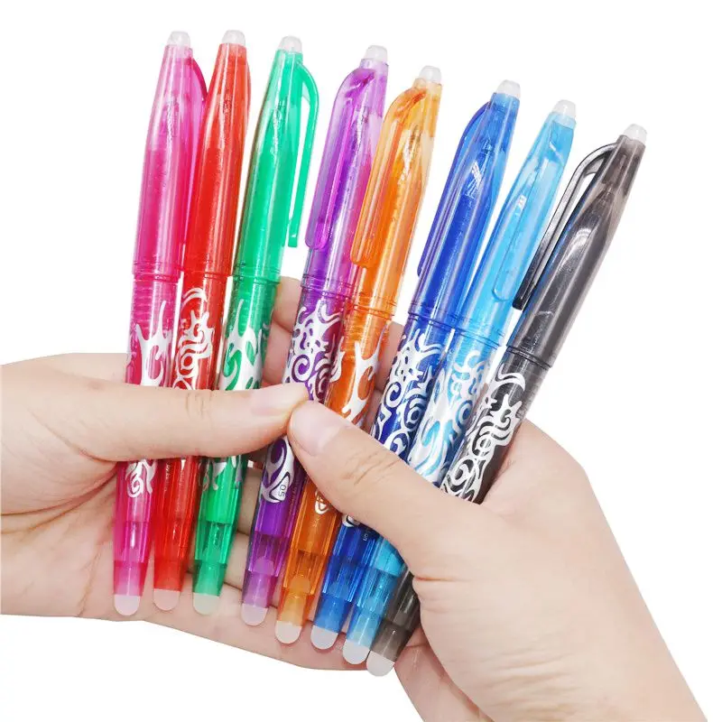 

2019 New Color Erasable Gel Pen Twinkle Magical Fashion School Office Writing Supplies Student Stationery