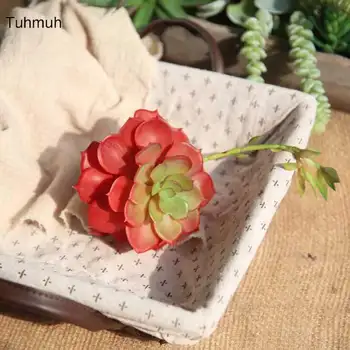 Plastic Lotus Vine Artificial Succulent Plants Simulation Fake Flower Micro Landscape Decor Home Vase Decoration 6pcs
Plastic Lotus Vine Artificial Succulent Plants Simulation Fake Flower Micro Landscape Decor Home Vase Decoration 6pcs