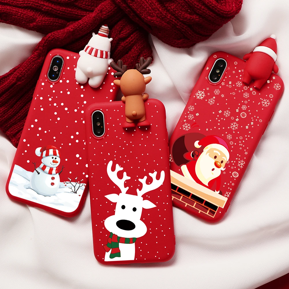 Merry Christmas Deer Snowman Santa Claus Soft TPU Matte Phone Case For iPhone 11 Pro 7 5 5S SE X XS Max XR 6S 8 7 6 S Plus Case
Merry Christmas Deer Snowman Santa Claus Soft TPU Matte Phone Case For iPhone 11 Pro 7 5 5S SE X XS Max XR 6S 8 7 6 S Plus Case
