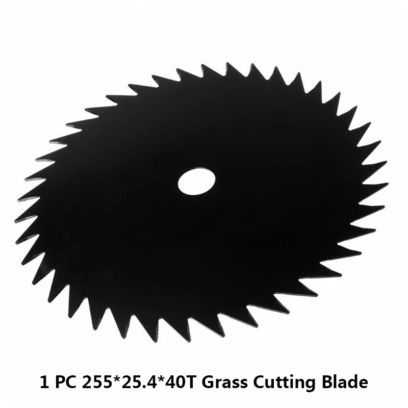 1PC Powerful Brush Cutter Mower Grass Trimmer 40T/60T/80T Steel Blade Mini 255x25.4mm Circular Cutting Disc Tool
1PC Powerful Brush Cutter Mower Grass Trimmer 40T/60T/80T Steel Blade Mini 255x25.4mm Circular Cutting Disc Tool