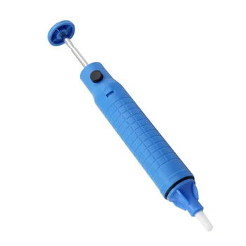 Iron Vacuum Welding Desoldering Pump Plastic Blue Professional Electronic Component Tin Remover Tool Manual Solder Sucker
Iron Vacuum Welding Desoldering Pump Plastic Blue Professional Electronic Component Tin Remover Tool Manual Solder Sucker