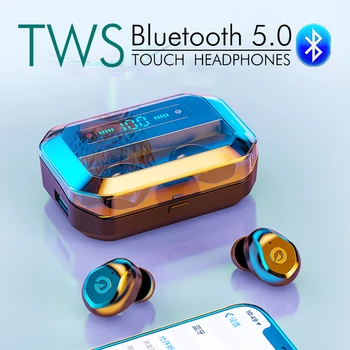p10xsp wireless bluetooth 5.0 tws headset digital display touch version 50/3500mah 
p10xsp wireless bluetooth 5.0 tws headset digital display touch version 50/3500mah