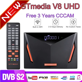 Gtmedia V8 UHD DVB-S2/S2X DVB-T2 DVB-C ATSC-C ISDBT Built WiFi satellite receiver 4k better V8 NOVA V9 with 1year cccam TV box
Gtmedia V8 UHD DVB-S2/S2X DVB-T2 DVB-C ATSC-C ISDBT Built WiFi satellite receiver 4k better V8 NOVA V9 with 1year cccam TV box