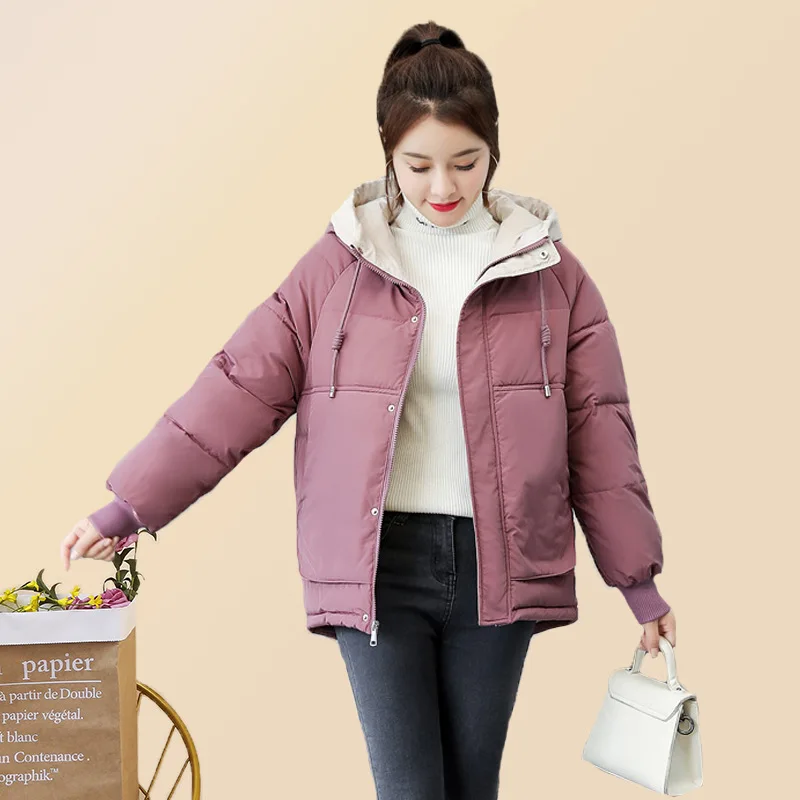 2019 New Style Cotton-padded Jacket Students Korean-style Loose-Fit BF down Coat Short Contrast Color Cotton-padded Clothes Cott
2019 New Style Cotton-padded Jacket Students Korean-style Loose-Fit BF down Coat Short Contrast Color Cotton-padded Clothes Cott