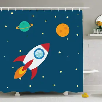 Shower Curtain Set with Hooks 60x72 Rocket Flat Future Fly Design Innovation Concept Galaxy Project Start Technology Business
Shower Curtain Set with Hooks 60x72 Rocket Flat Future Fly Design Innovation Concept Galaxy Project Start Technology Business