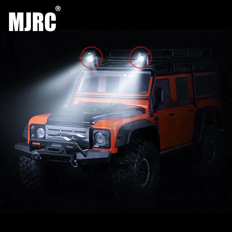 MJRC 1/10 1/8 simulation model car TRAXXAS TRX4 Defender Bronco Axial scx10 rc4wd with roof lamp Searchlight Lighting headlights
MJRC 1/10 1/8 simulation model car TRAXXAS TRX4 Defender Bronco Axial scx10 rc4wd with roof lamp Searchlight Lighting headlights