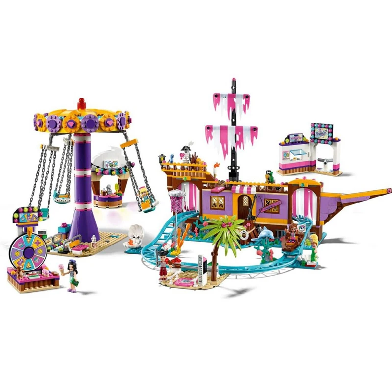 New Friends Set Heartlake City Amusement Pier Lepining Friends 41375 Model Lepinblocks Building Block Bricks Toys Girl Gifts
New Friends Set Heartlake City Amusement Pier Lepining Friends 41375 Model Lepinblocks Building Block Bricks Toys Girl Gifts