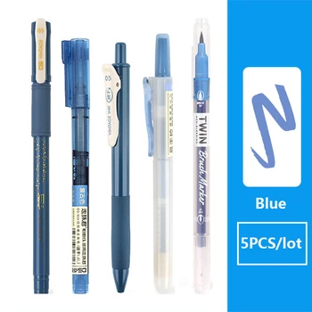 5pcs/lot Cute Gel Pen Set Muti-Color Ink 0.5mm Ballpoint Pen for Student Writing Study Stationery Kawaii School Office Supplies
5pcs/lot Cute Gel Pen Set Muti-Color Ink 0.5mm Ballpoint Pen for Student Writing Study Stationery Kawaii School Office Supplies