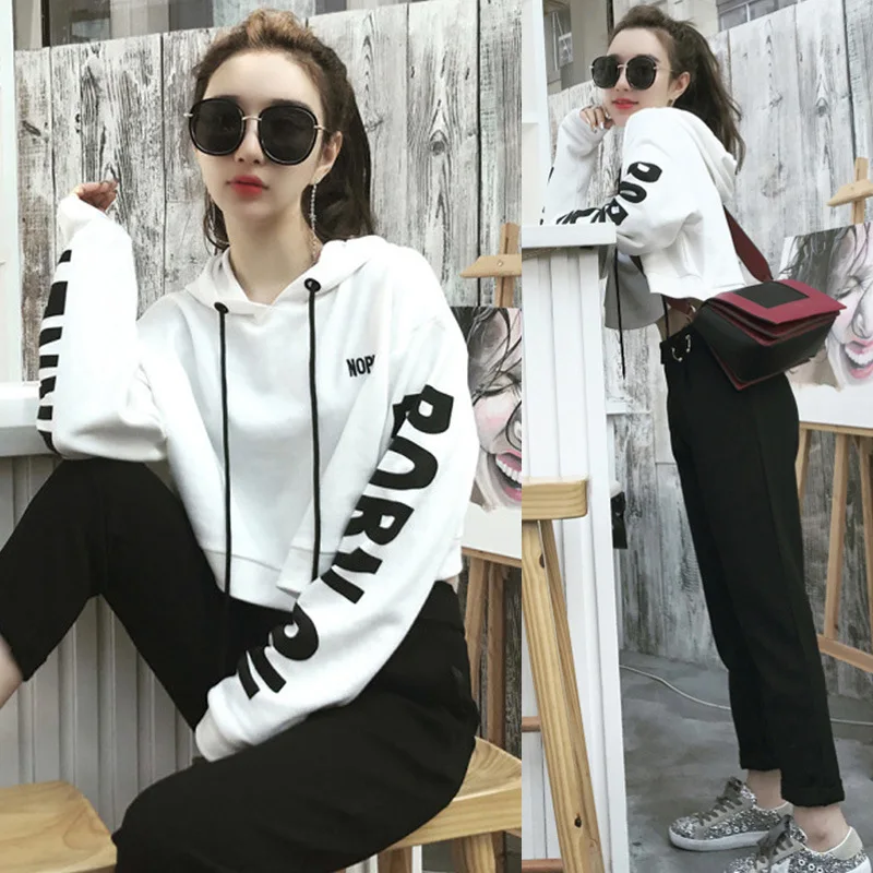 Autumn & Winter New Style Debutante Elegant Hoodie WOMEN'S Suit Graceful CHIC Casual Trousers Two-Piece Set-Style
Autumn & Winter New Style Debutante Elegant Hoodie WOMEN'S Suit Graceful CHIC Casual Trousers Two-Piece Set-Style