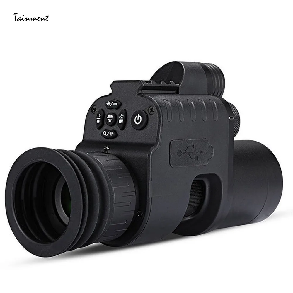 PORD Infared Night Vision Scope Camera wifi APP Hunting Night Vision Riflescope Red Dot Sight IR Night Vision Optics 21mm Rail
PORD Infared Night Vision Scope Camera wifi APP Hunting Night Vision Riflescope Red Dot Sight IR Night Vision Optics 21mm Rail