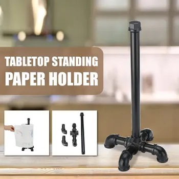 Bathroom Metal Iron Paper Towel Holder Retro Industrial Pipe Tabletop Stand Tissue Storage Rack Paper Holders Hardware Organizer
Bathroom Metal Iron Paper Towel Holder Retro Industrial Pipe Tabletop Stand Tissue Storage Rack Paper Holders Hardware Organizer