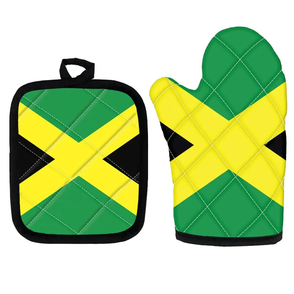 Cooking Microwave Gloves Brazil Flag Fashion Non-slip Kitchen Baking BBQ Potholders Oven Mitts Set of 2 Insulation Pads Gloves
Cooking Microwave Gloves Brazil Flag Fashion Non-slip Kitchen Baking BBQ Potholders Oven Mitts Set of 2 Insulation Pads Gloves