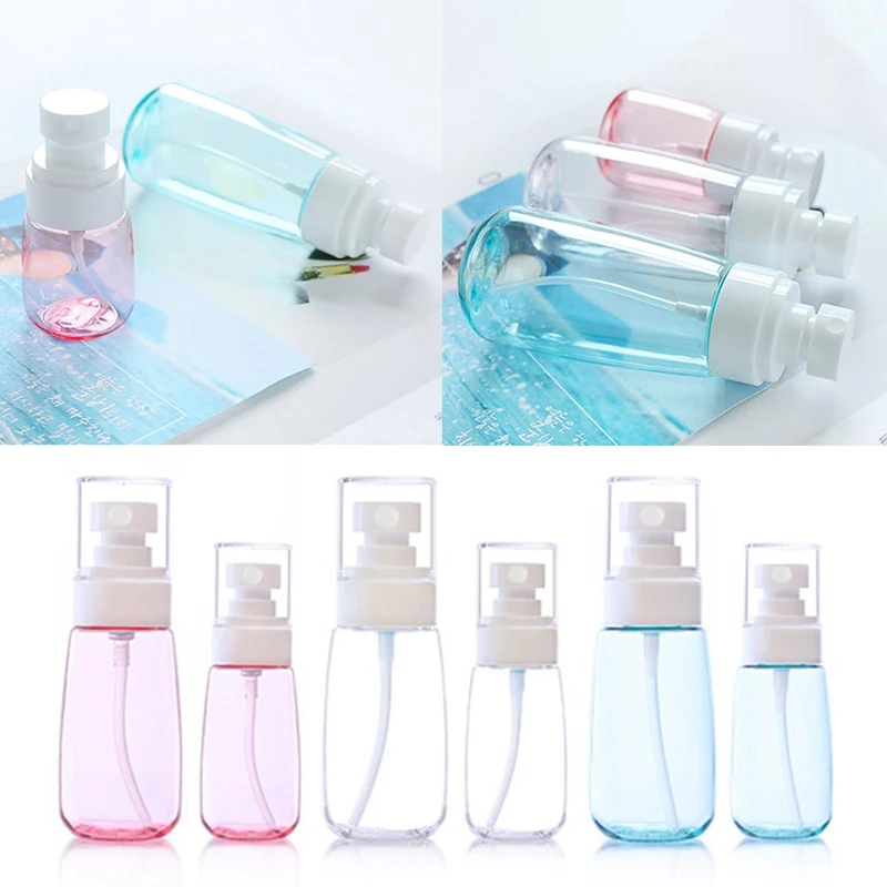 30ml/60ml/80ml/100ml Empty plastic colored reusable travel home spray bottle humidification spray essence water lotion container
30ml/60ml/80ml/100ml Empty plastic colored reusable travel home spray bottle humidification spray essence water lotion container