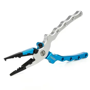 NOEBY Fishing Accessories Pliers Aluminum Tungsten Carbide Saltwater Braid Cutters Split Ring Hook Remover Fish Holder 175mm
NOEBY Fishing Accessories Pliers Aluminum Tungsten Carbide Saltwater Braid Cutters Split Ring Hook Remover Fish Holder 175mm