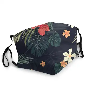 Dark Tropical Flowers Unisex Non-Disposable Face Mouth Mask Pattern Hawaiian Plant Jungle Anti Haze Protection Mask Mouth Muffle
Dark Tropical Flowers Unisex Non-Disposable Face Mouth Mask Pattern Hawaiian Plant Jungle Anti Haze Protection Mask Mouth Muffle