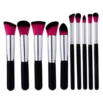 10 Piece Professional Makeup Brush Synthetic Foundation Melting Concealer Eye Face Liquid Powder Cream Cosmetic Brushes Kit
10 Piece Professional Makeup Brush Synthetic Foundation Melting Concealer Eye Face Liquid Powder Cream Cosmetic Brushes Kit