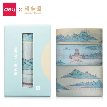 The Summer Palace Series Washi Tape Hand Account, Material Decoration Palace Style Handmade Sticker 3 Involvement 
The Summer Palace Series Washi Tape Hand Account, Material Decoration Palace Style Handmade Sticker 3 Involvement