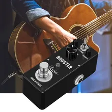 Electric Guitar Effector Rowin LEF-318 Clean Boost Pedal Mini Guitar Booster Pedal Analog Pure Signal Amplification Sound
Electric Guitar Effector Rowin LEF-318 Clean Boost Pedal Mini Guitar Booster Pedal Analog Pure Signal Amplification Sound