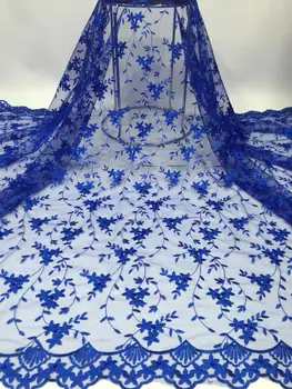 African Lagos Beads Mesh Tulle Lace Fabrics Royal Blue Color Embroidered Beaded Net Material For Noble Lady Bride Wedding Fabric
African Lagos Beads Mesh Tulle Lace Fabrics Royal Blue Color Embroidered Beaded Net Material For Noble Lady Bride Wedding Fabric