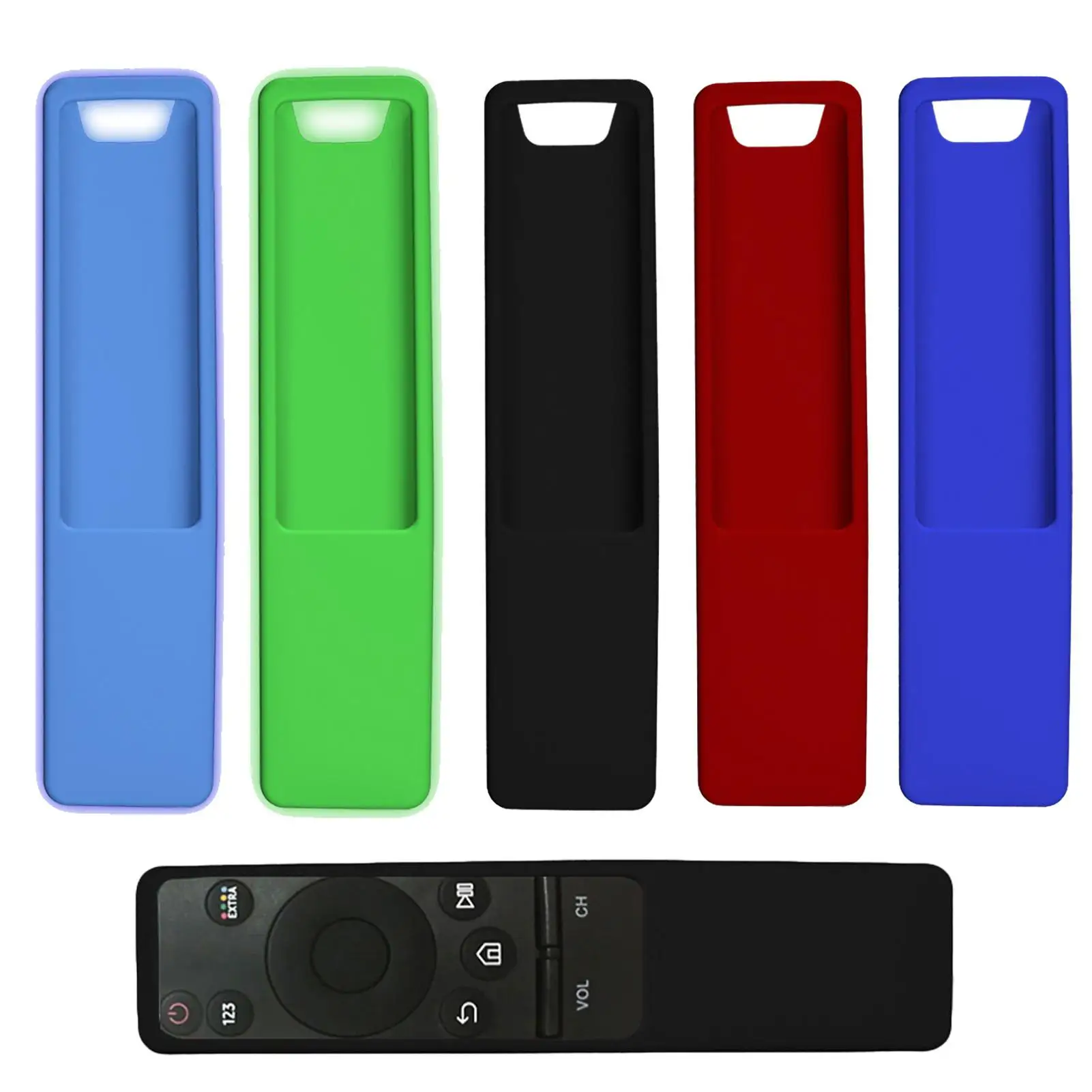 Half Cover For Samsung RMCSPR1BP1 / BN59-01312A Shockproof Full Protective Case UHD 4K Smart TV Bluetooth Remote Control SIKAI
Half Cover For Samsung RMCSPR1BP1 / BN59-01312A Shockproof Full Protective Case UHD 4K Smart TV Bluetooth Remote Control SIKAI