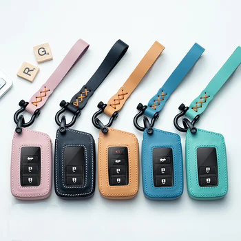 2020 Colorful Leather Car Key Case Cover For Lexus NX GS RX IS ES GX LX RC UX US 200 250h 350 LS 450H 260h 300H Auto Accessories
2020 Colorful Leather Car Key Case Cover For Lexus NX GS RX IS ES GX LX RC UX US 200 250h 350 LS 450H 260h 300H Auto Accessories