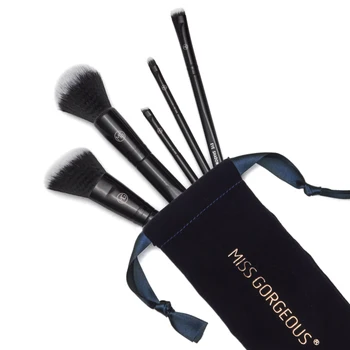 Miss Gorgeous 5pcs Makeup Brushes Set Black Cosmetic Powder Eye Shadow Eyebrow Blusher Lip Brush Maquillaje Beauty Make Up Tools
Miss Gorgeous 5pcs Makeup Brushes Set Black Cosmetic Powder Eye Shadow Eyebrow Blusher Lip Brush Maquillaje Beauty Make Up Tools