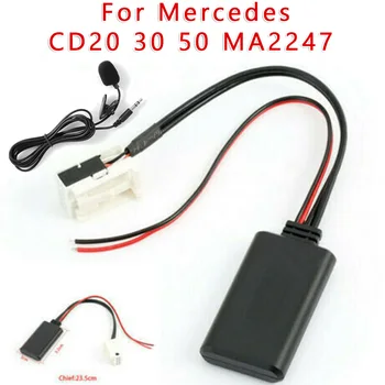 Car Bluetooth Audio Adapter Aux MIC Cable W/ Microphone For Mercedes W245 W203 W209 Auto Accessories
Car Bluetooth Audio Adapter Aux MIC Cable W/ Microphone For Mercedes W245 W203 W209 Auto Accessories