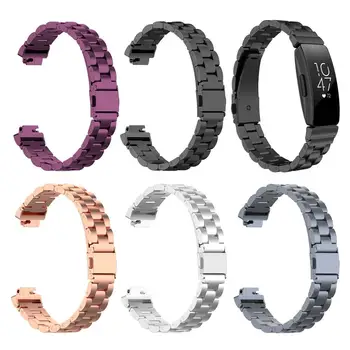Metal Stainless Steel Replacement Bracelet Strap For Fitbit inspire/inspire HR/Ace 2 Smart Watch Wristband Accessories 
Metal Stainless Steel Replacement Bracelet Strap For Fitbit inspire/inspire HR/Ace 2 Smart Watch Wristband Accessories
