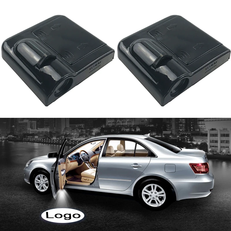 1PC Universal Wireless Car Door Welcome Logo Light Projector LED Laser Lamp For BMW ford Lexus
