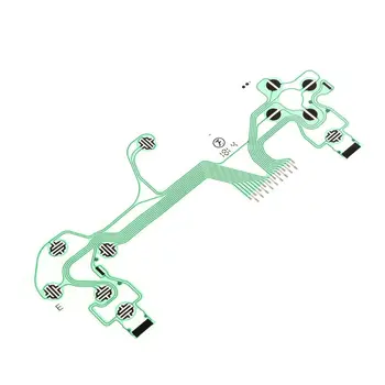 Conductive Film Controller Keyboard Flex Cable PCB JDS-055 Slim Circuit Board Replacement Buttons Tape for sony PlayStation 4
Conductive Film Controller Keyboard Flex Cable PCB JDS-055 Slim Circuit Board Replacement Buttons Tape for sony PlayStation 4