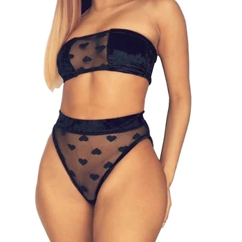 Women Fashion Sexy Mesh Sheer Bra Set Underwear Girls Wireless Lace Printed Ruffle Heart Lingerie Bra Briefs Set
Women Fashion Sexy Mesh Sheer Bra Set Underwear Girls Wireless Lace Printed Ruffle Heart Lingerie Bra Briefs Set