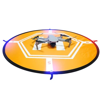 31inch Station Training Parking Outdoor Universal Landing Pad Drone With 4 LED Lights Waterproof Portable For DJI Mavic Air Mini
31inch Station Training Parking Outdoor Universal Landing Pad Drone With 4 LED Lights Waterproof Portable For DJI Mavic Air Mini