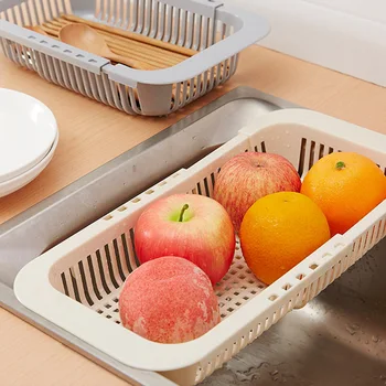 Adjustable Sink Drain Basket Rack Pull Retractable Storage Rack Sink Shelf Kitchen Accessories TUE88
Adjustable Sink Drain Basket Rack Pull Retractable Storage Rack Sink Shelf Kitchen Accessories TUE88