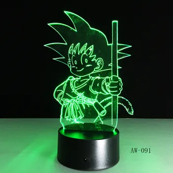 3D Night Light Dragon Ball Goku Led 7 Color Acrylic Touch Battery Visually luminaria Desk Lightings For Kids Halloween Gift 91
3D Night Light Dragon Ball Goku Led 7 Color Acrylic Touch Battery Visually luminaria Desk Lightings For Kids Halloween Gift 91