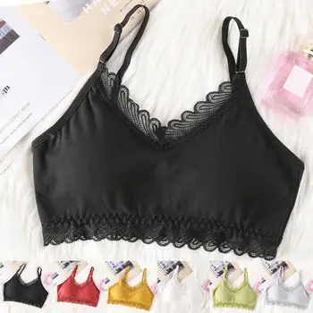 Wireless Bralette for Women Bras Lingerie Fitness Underwear Lace Sexy Bralette Push Up Straps Backless Bras #15 
Wireless Bralette for Women Bras Lingerie Fitness Underwear Lace Sexy Bralette Push Up Straps Backless Bras #15
