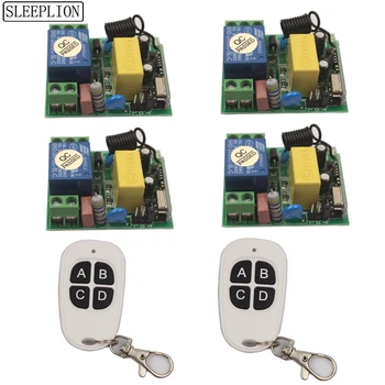 Sleeplion Wireless Remote Control Switch 220V 110V 1CH Relay Learning Code Receiver Module Light Lamp Controller 433MHz 315MHz
Sleeplion Wireless Remote Control Switch 220V 110V 1CH Relay Learning Code Receiver Module Light Lamp Controller 433MHz 315MHz