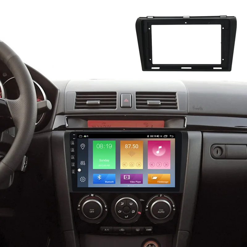 9 дюймов спереди Пластиковый корпус для Mazda 3 2004-2009 автомобильный радиоприемник передняя пластиковая рамка с полным набором кабелей вилки
9 дюймов спереди Пластиковый корпус для Mazda 3 2004-2009 автомобильный радиоприемник передняя пластиковая рамка с полным набором кабелей вилки