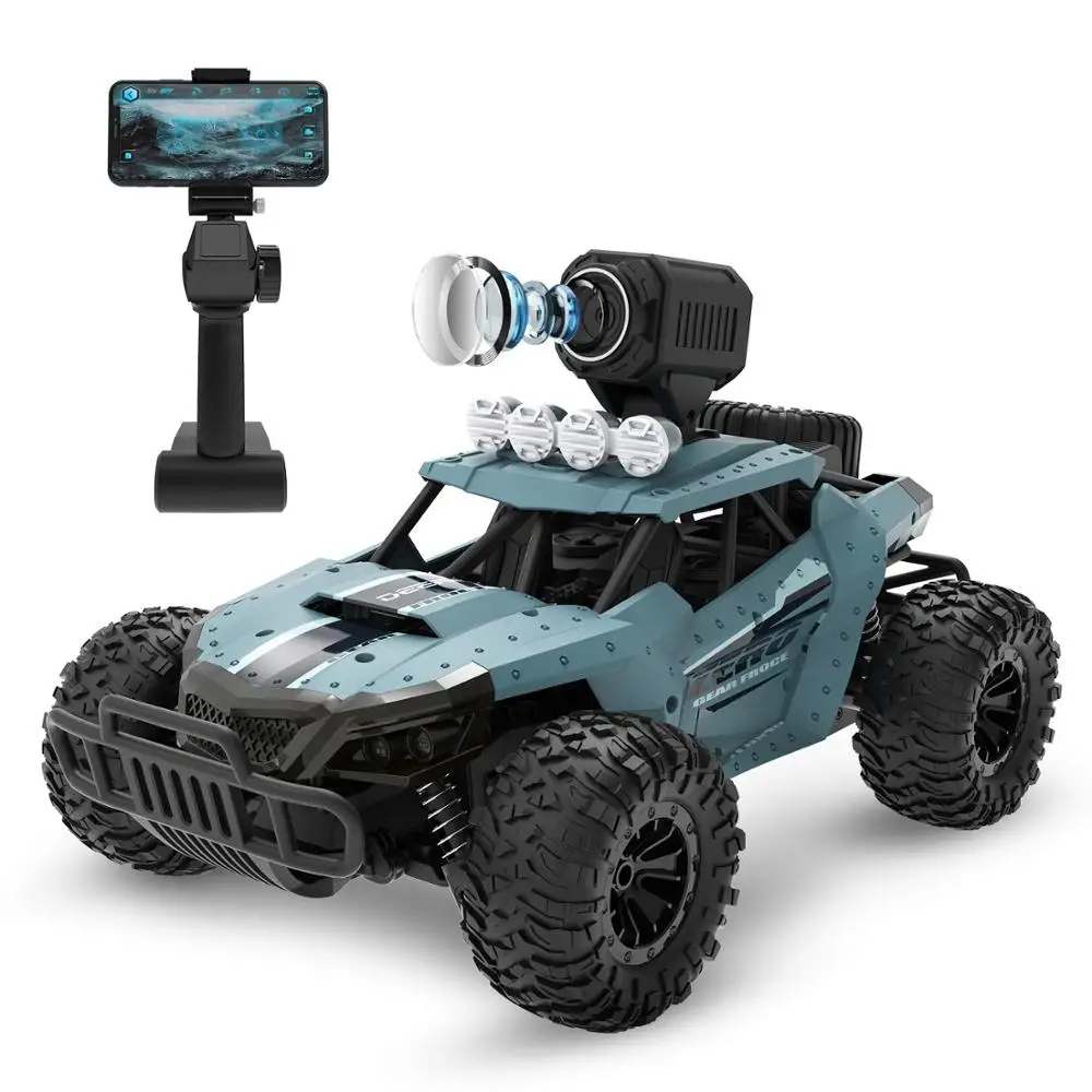 RC Car with 720P Camera Full Function 4WD Radio Control High Speed Off-road Vehicle 2.4Ghz Remote-controlled Carros
RC Car with 720P Camera Full Function 4WD Radio Control High Speed Off-road Vehicle 2.4Ghz Remote-controlled Carros