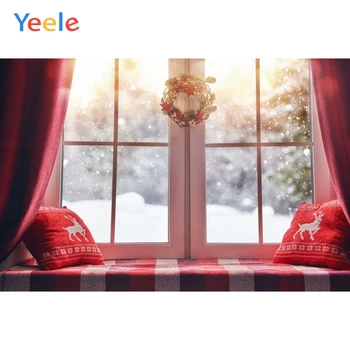 Christmas Backdrop Window Tree Curtain Pillow Winter Snow Baby Portrait Photography Background Vinyl For Photo Studio Photophone
Christmas Backdrop Window Tree Curtain Pillow Winter Snow Baby Portrait Photography Background Vinyl For Photo Studio Photophone