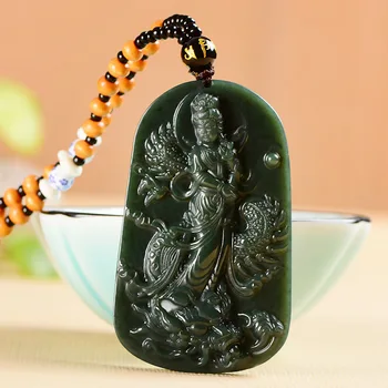 REAL JADEITE HAND-CARVED GREEN HETIAN QING JADE PENDANT GREEN JADE GIFT NECKLACE WOMEN MEN HOLLOW JADE JEWELRY WITH CERTIFICATE
REAL JADEITE HAND-CARVED GREEN HETIAN QING JADE PENDANT GREEN JADE GIFT NECKLACE WOMEN MEN HOLLOW JADE JEWELRY WITH CERTIFICATE