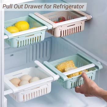 Retractable Fridge Organizer Pull Out Drawer Refrigerator Clip On Under Shelf Basket for Kitchen Storage Rack for Refrigerator
Retractable Fridge Organizer Pull Out Drawer Refrigerator Clip On Under Shelf Basket for Kitchen Storage Rack for Refrigerator