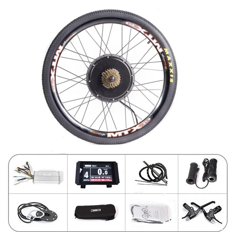 MTB задняя часть электровелосипеда колеса конверсионный комплект с MTX39 толстый