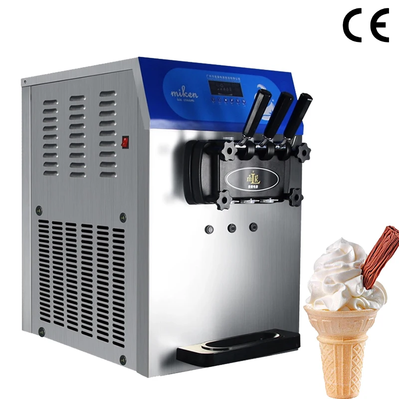 Soft Serve Ice Cream Machine Commercial Electric Ice Cream Makers Desktop Sundae Ice Cream Machine 220V 110V
Soft Serve Ice Cream Machine Commercial Electric Ice Cream Makers Desktop Sundae Ice Cream Machine 220V 110V