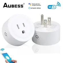 10A US Wifi Smart Plug Socket Outlet Monitor Timing Function Support Alexa Google Assistant Voice Control Electrical Socket
10A US Wifi Smart Plug Socket Outlet Monitor Timing Function Support Alexa Google Assistant Voice Control Electrical Socket