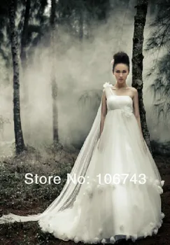 2018 Floor-length A-line Limited Bridal gown Custom one shoulder Flowers Maternity Pregnant Woman mother of the bride dresses 
2018 Floor-length A-line Limited Bridal gown Custom one shoulder Flowers Maternity Pregnant Woman mother of the bride dresses